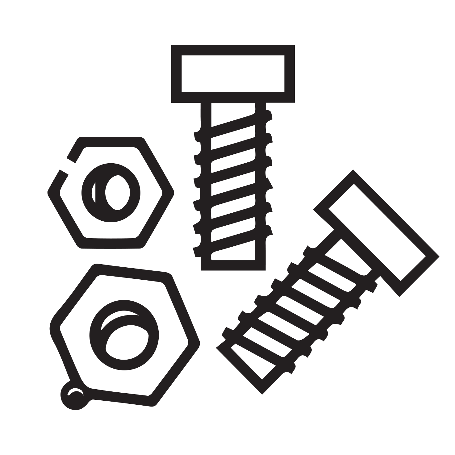 Screws, Bolts