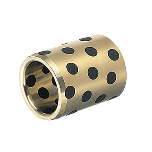 Oil Free Bushings - Copper Alloy Straight / Thin Wall, I.D. F7 O.D. m6 (DMPBZU)